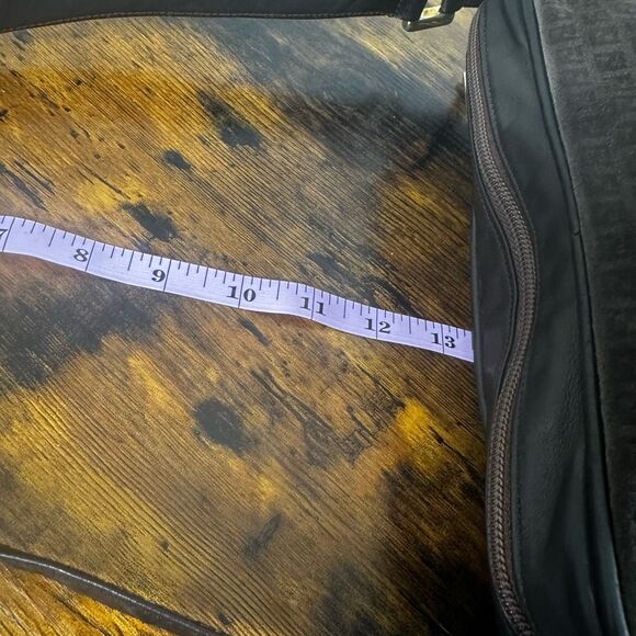 Fendi FF Vintage Suede Leather Shoulder Bag Brown - Picture 13 of 16